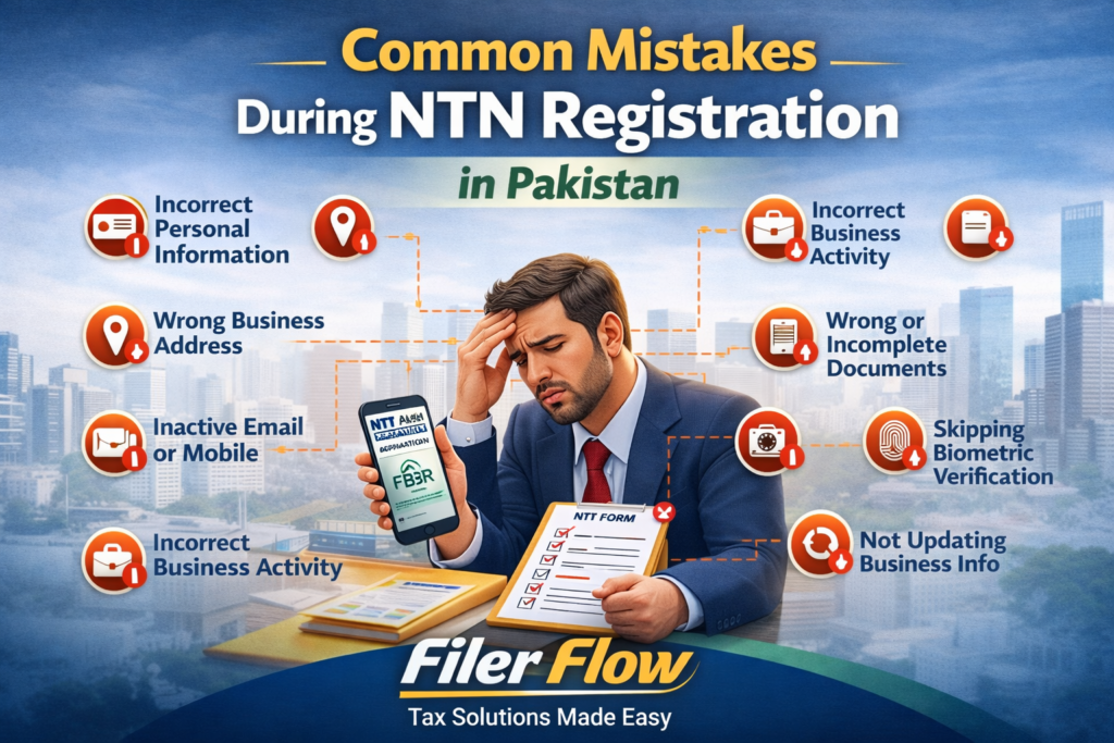 Common Mistakes During NTN Registration in Pakistan (And How to Avoid Them)